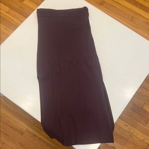 Elegant Burgundy Women's Skirt